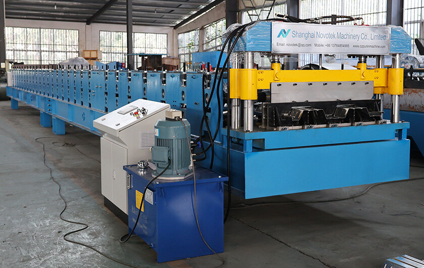 Deck Sheet Roll Forming Machine - Roll Forming Machine - Cz Purlin Roll 